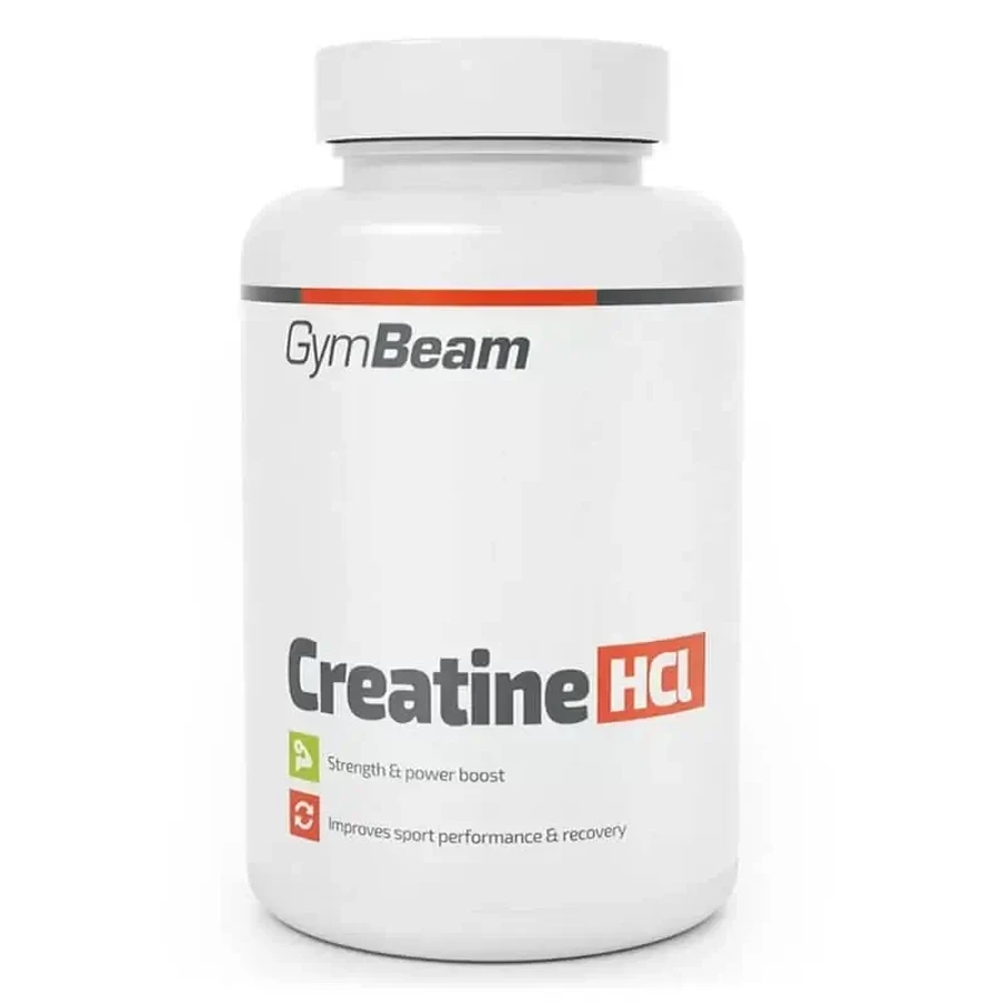 GymBeam Creatine HCl, 120 капсул: ціни та характеристики