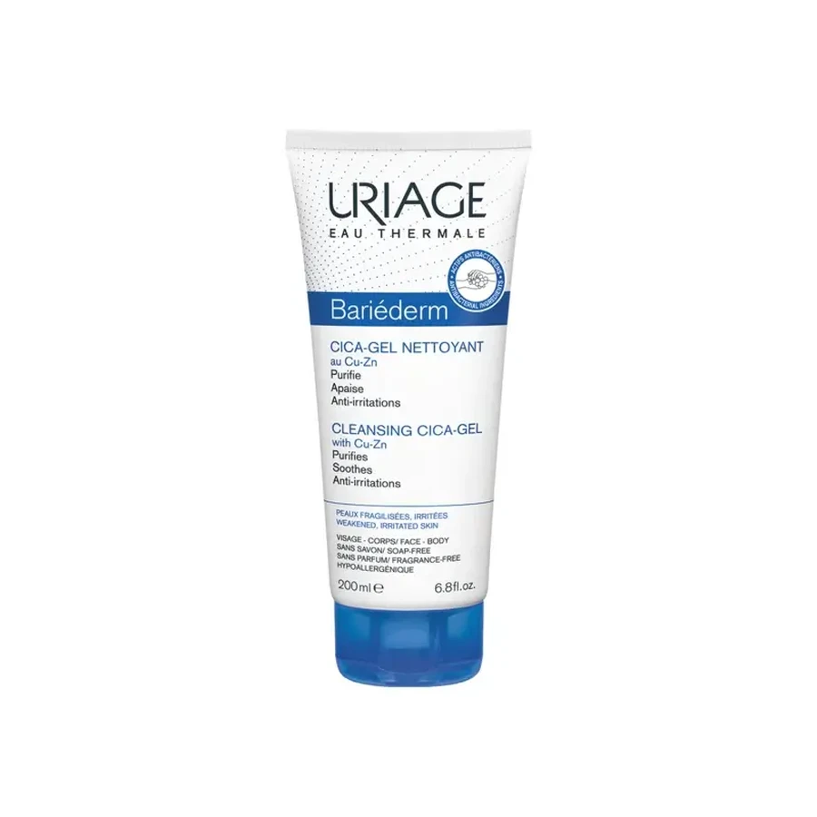 Uriage Bariederm Cica-Gel з міддю та цинком 200 мл: ціни та характеристики