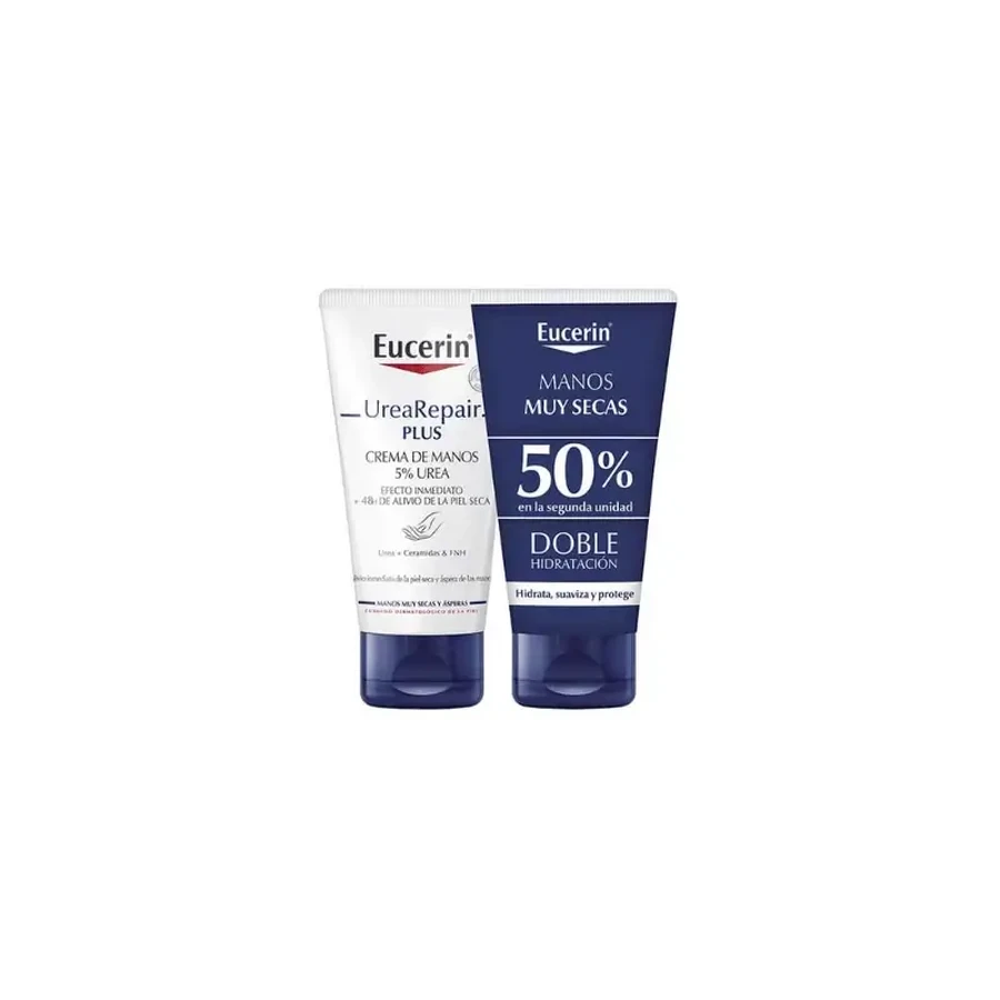 Eucerin DUPLO Repair Plus Крем для рук 2 x 75 мл: цены и характеристики