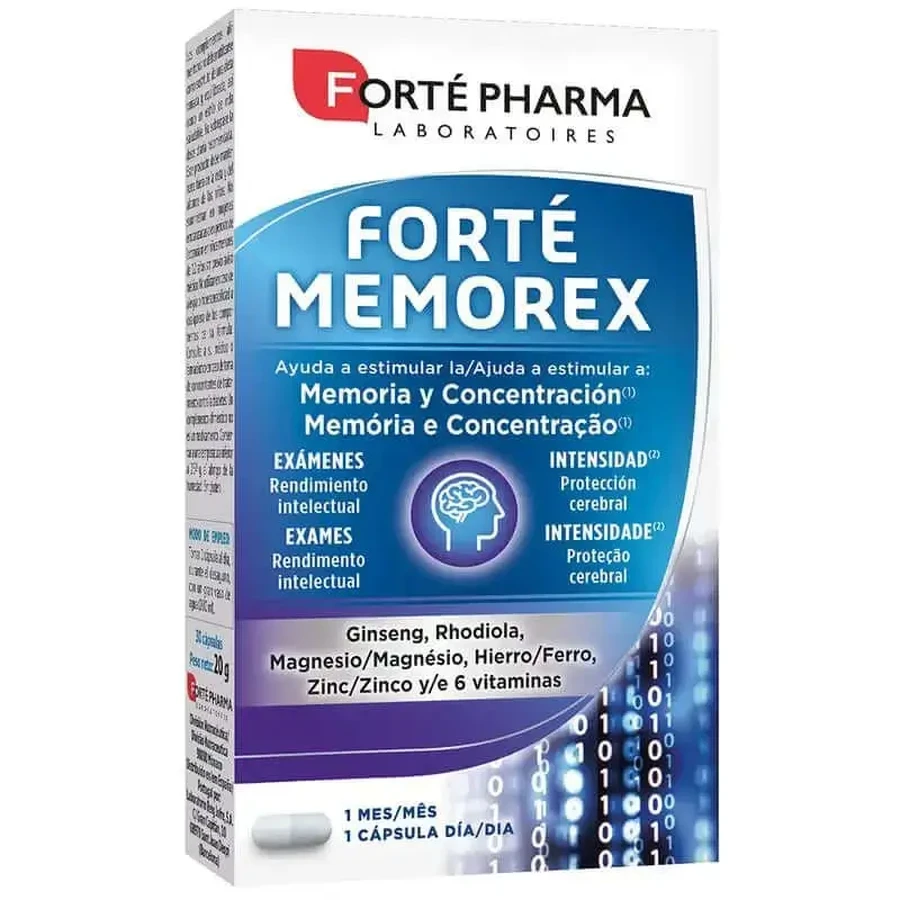 Forté Pharma Slim Енергетичний дренаж Меморекс, 30 таблеток: ціни та характеристики