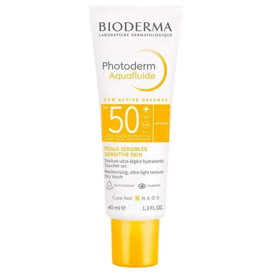 BIODERMA Photoderm Max Aquafluide Безбарвний аквафлюїд SPF 50+ 40 мл: ціни та характеристики