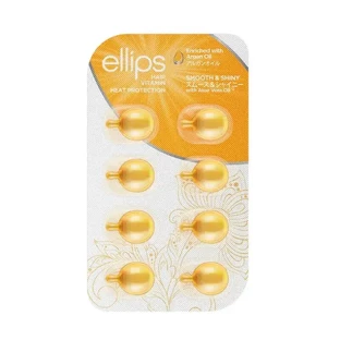 Ellips Hair Vitamin Argan Oil Yellow Аргановое масло Мягкость и блеск, 8 капсул