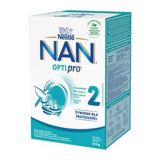 Nestle NAN Optipro 2, Сухе молоко для дітей старше 6 місяців, 2 х 650 г