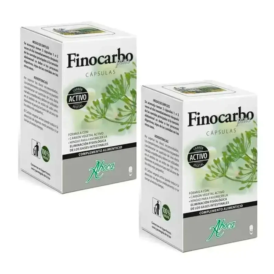 Aboca Finocarbo Plus, 2х50 капсул: ціни та характеристики