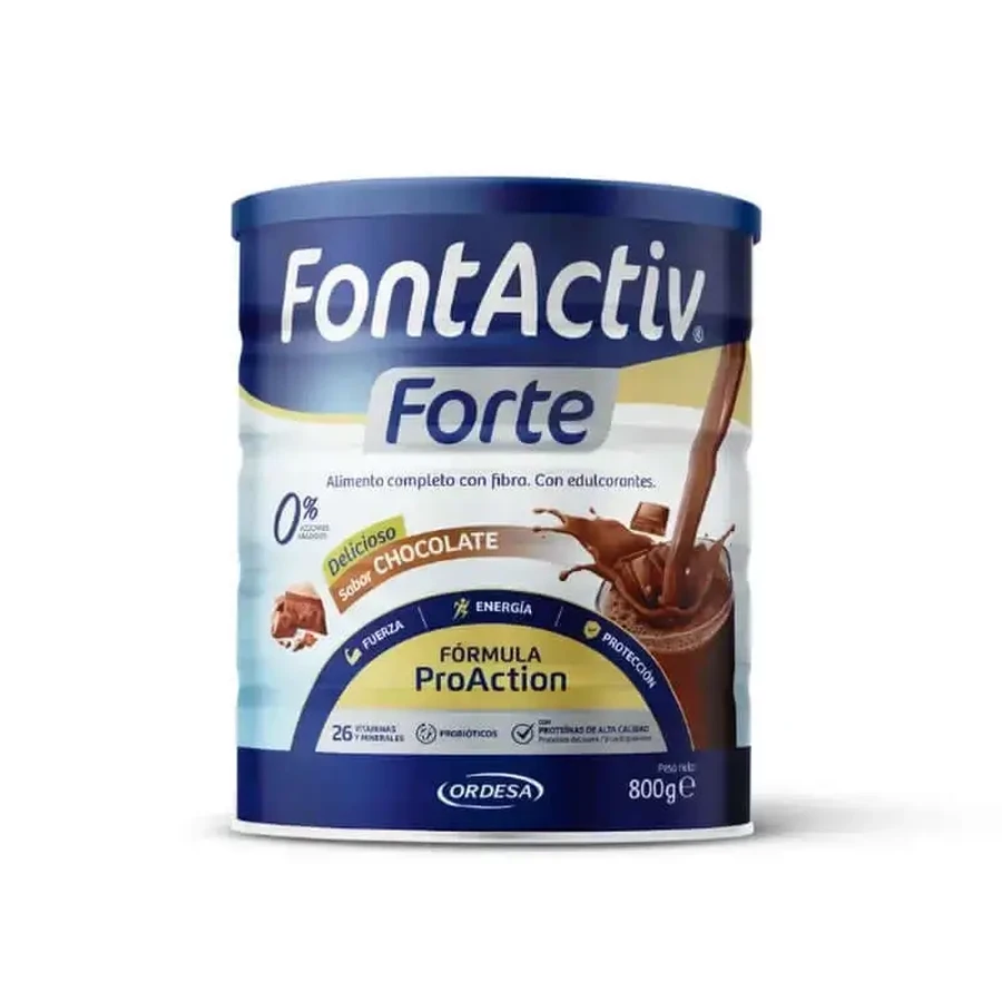Fontactiv forte ProAction Chocolate, 800 г: цены и характеристики