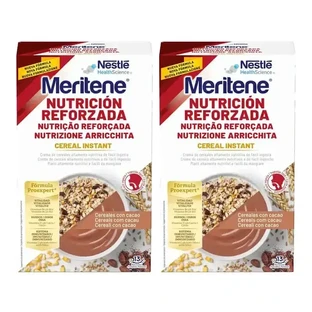 Каша быстрого приготовления Meritene усиленного питания - какао, упаковка 2 x 520 грамм