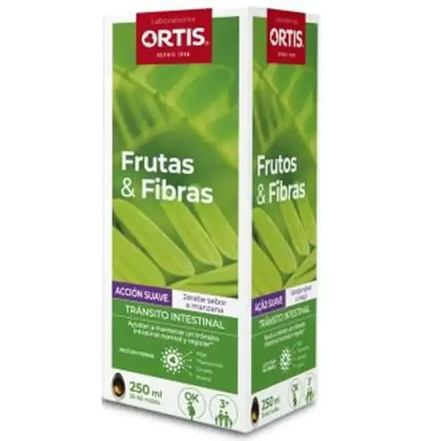 Ortis Фруктово-овочевий сироп легкої дії 250 мл.: ціни та характеристики