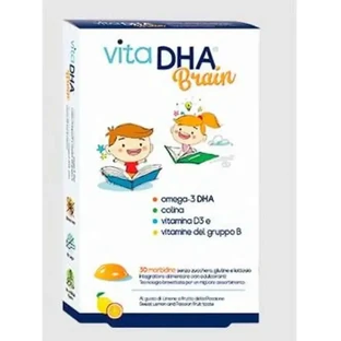 Uga Nutraceuticals Vitadha Brain Strawberry-Lemon 30Caps Маст.