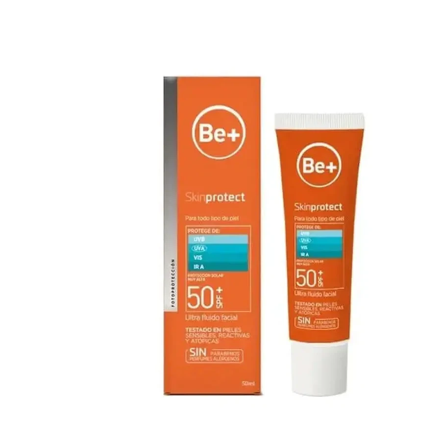 Be+ Skin Protect Ultra Face Fluid SPF50+ 50ml: цены и характеристики