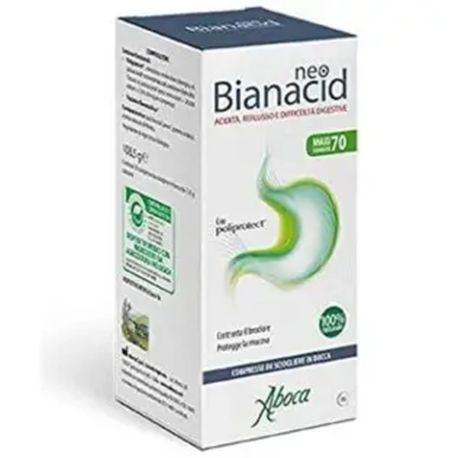 Aboca Neobianacid Heartburn and Reflux 70 Tablets: цены и характеристики