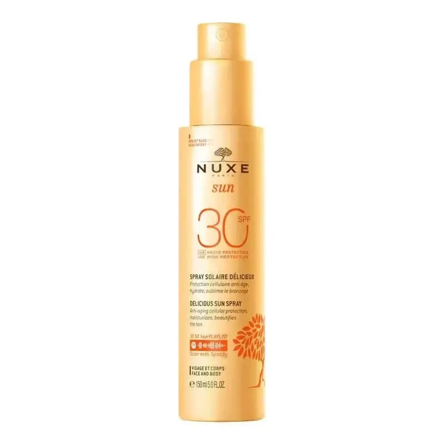 Nuxe Sun Nuxe Sun Восхитительный солнцезащитный спрей для лица и тела SPF 30: цены и характеристики