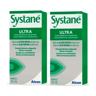 Глазные капли Systane Ultra, упаковка 2 X 10 мл