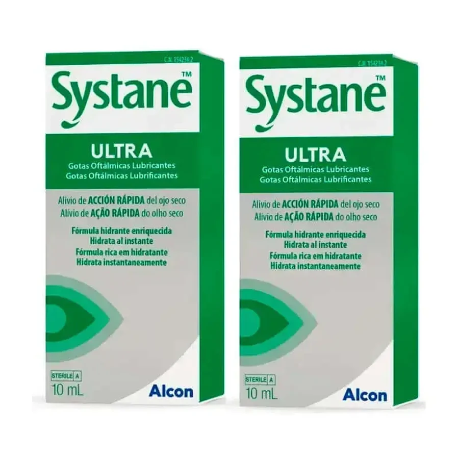 Глазные капли Systane Ultra, упаковка 2 X 10 мл: цены и характеристики