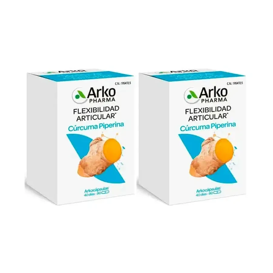 Arkopharma Turmeric Bio, 2X80 капсул: цены и характеристики