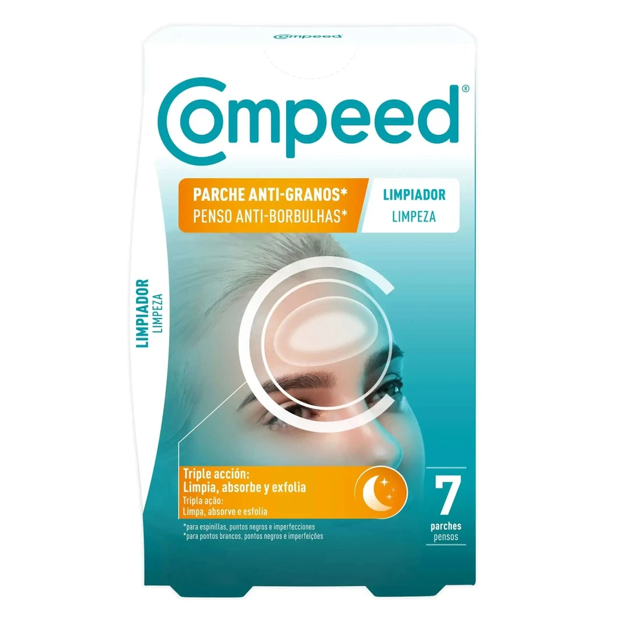Очищувач потрійної дії Compeed Compeed Антизерновий пластир потрійної дії 7u: ціни та характеристики