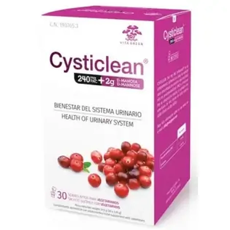 Cysticlean D-Mannose 30 пакетиков: цены и характеристики