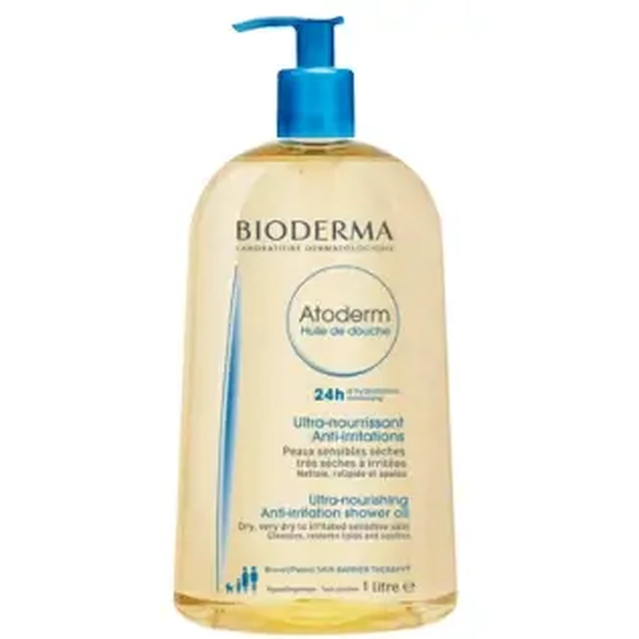 Надзвичайно живильна олія для душу Bioderma Atoderm, 1000 мл: ціни та характеристики