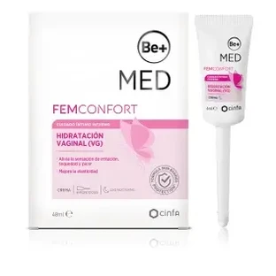 BE+ Med Femconfort Вагинальное увлажнение 8 единиц 6 мл