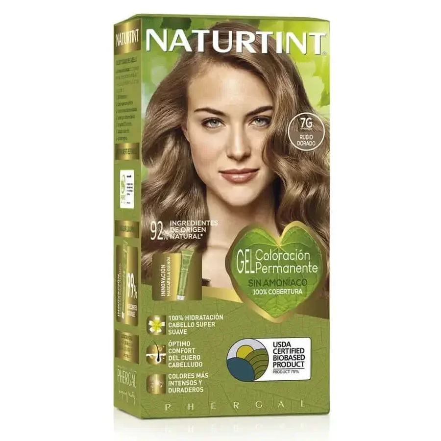 Naturtint Ammonia Free Permanent Hair Color 7G - Golden Blonde: цены и характеристики