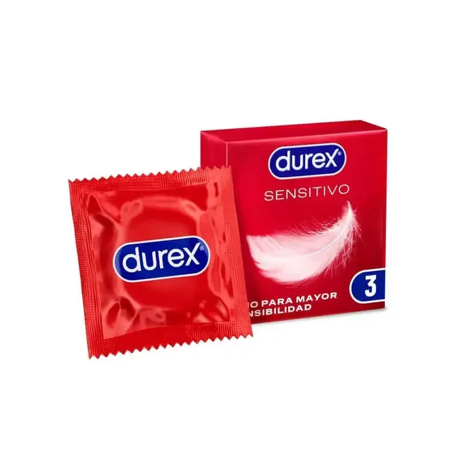 Durex Sensitive Soft, тонкие для чувствительности, 3 презерватива: цены и характеристики