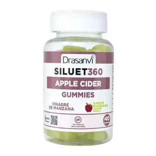 Siluet 360 Drasanvi Яблочный уксус, 40 жевательных резинок