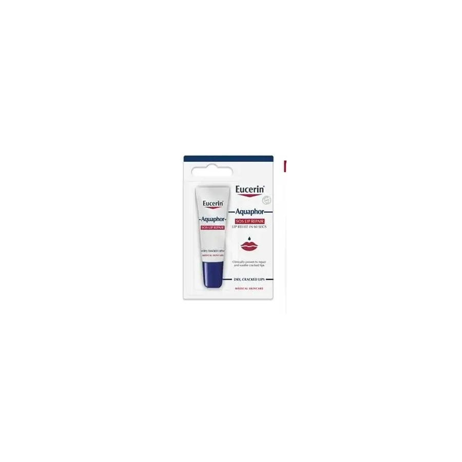 Eucerin Aquaphor SOS Регенеруючий крем для губ, 10 мл: ціни та характеристики