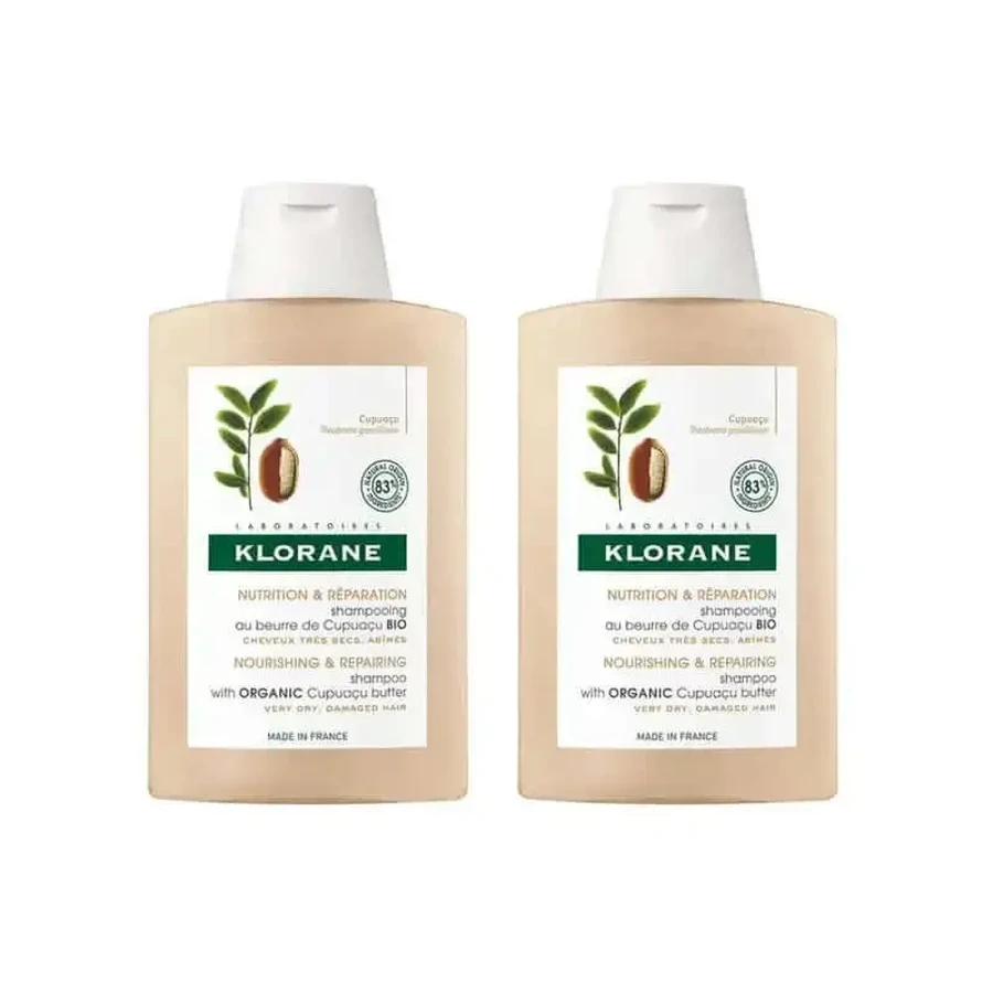 Klorane Cupuaçu Butter Shampoo, 2X200 мл: ціни та характеристики