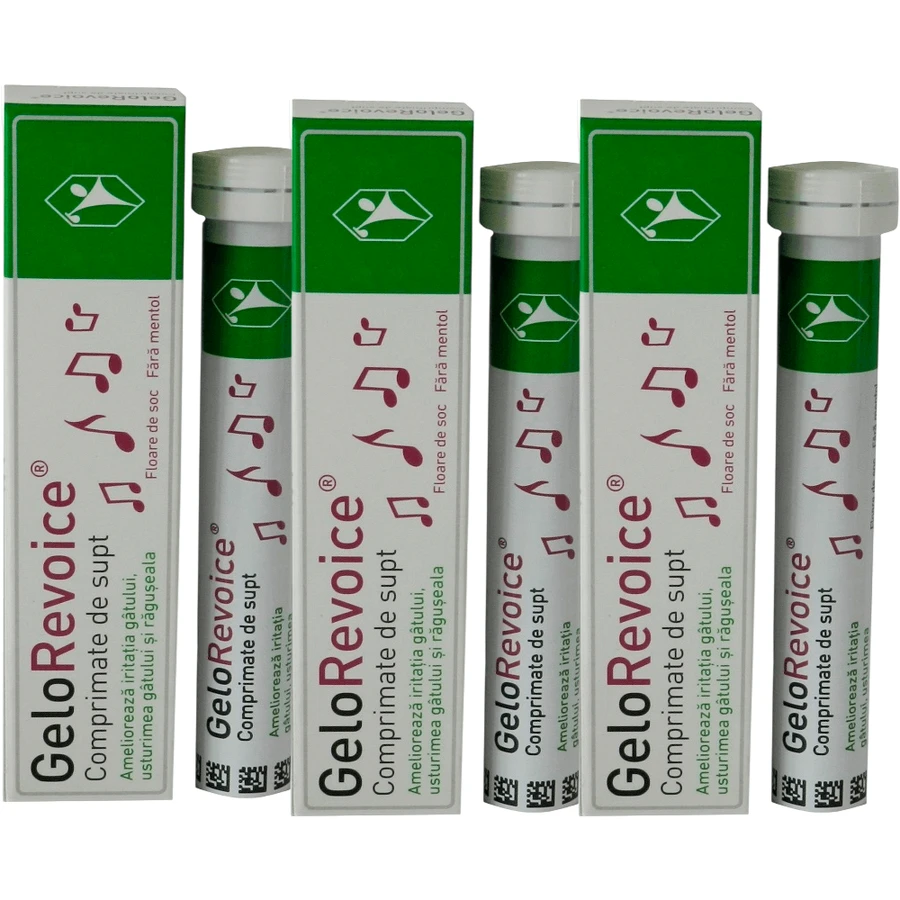 ГелоРевойс со вкусом цвета бузины Phol Boskamp GeloRevoice таблетки, 3 упаковки по 20 шт.: цены и характеристики