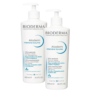 Бальзам для лица и тела Bioderma Atoderm Intensive Baume, с рождения, 2 шт. по 500 мл