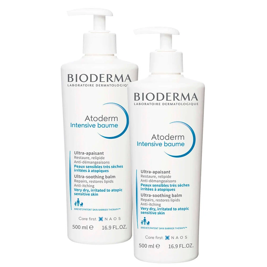 Бальзам для лица и тела Bioderma Atoderm Intensive Baume, с рождения, 2 шт. по 500 мл: цены и характеристики