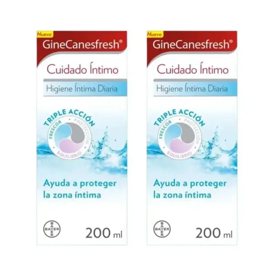 Ginescanes GineCanesfresh Гель для интимной гигиены, 2X200 мл: цены и характеристики
