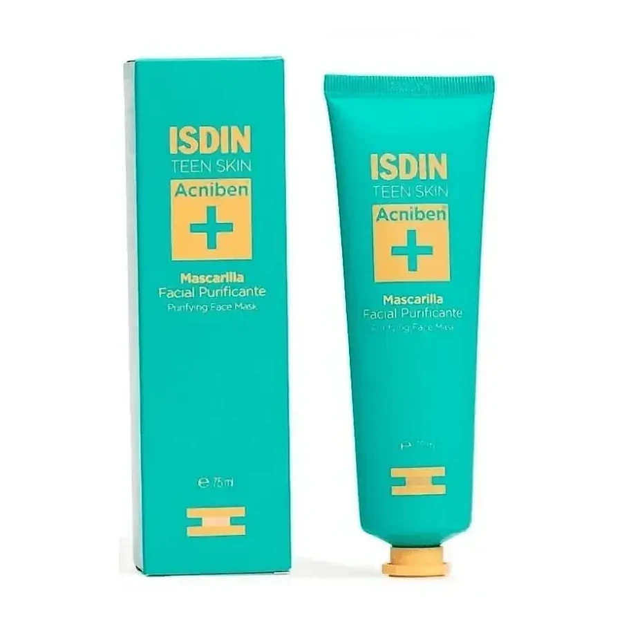 Isdin Teen Skin Acniben Очищающая маска для лица 1 упаковка 75 мл: цены и характеристики