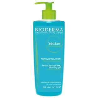Bioderma Sebium очищающий гель-мусс без мыла, 500 мл