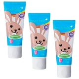 Зубная паста Brush Baby с мятой и яблоком 0-3 года, 3 шт. по 50 мл