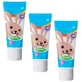 Зубна паста Brush Baby з м'ятою та яблуком 0-3 роки, 3 шт. по 50 мл