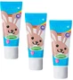 Зубна паста Brush Baby з м'ятою та яблуком 0-3 роки, 3 шт. по 50 мл