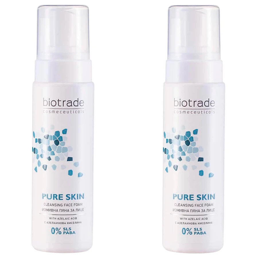 Пенка Biotrade Pure Skin для ухода за кожей лица, 2 шт. по 150 мл: цены и характеристики