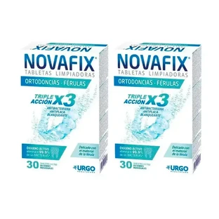 Ортодонтические таблетки и шины Novafix, 2 х 30 шт.