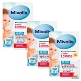 Лактаза 18000 Mivolis Lactaza, 3 упаковки по 20 г