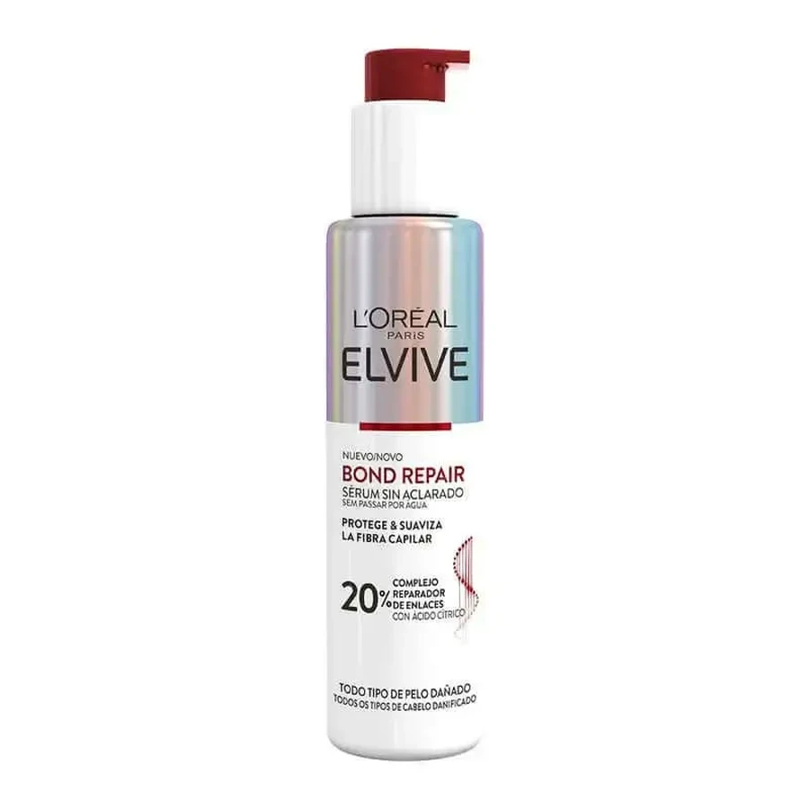 Відновлювальна сироватка L'Oréal Paris Elvive Bond: не потребує змивання, глибоко відновлює, -98% пошкоджень: ціни та характеристики