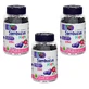 Бузина Pamex Pharmaceuticals Sambucus Kids, со вкусом малины, желейки, 3 упаковки по 60 шт.