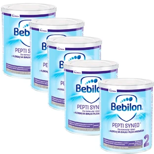 Продукт для спеціальних медичних цілей Nutricia Bebilon Pepti 2 Syneo, для дітей після 6 місяців, 5 шт. по 400 г