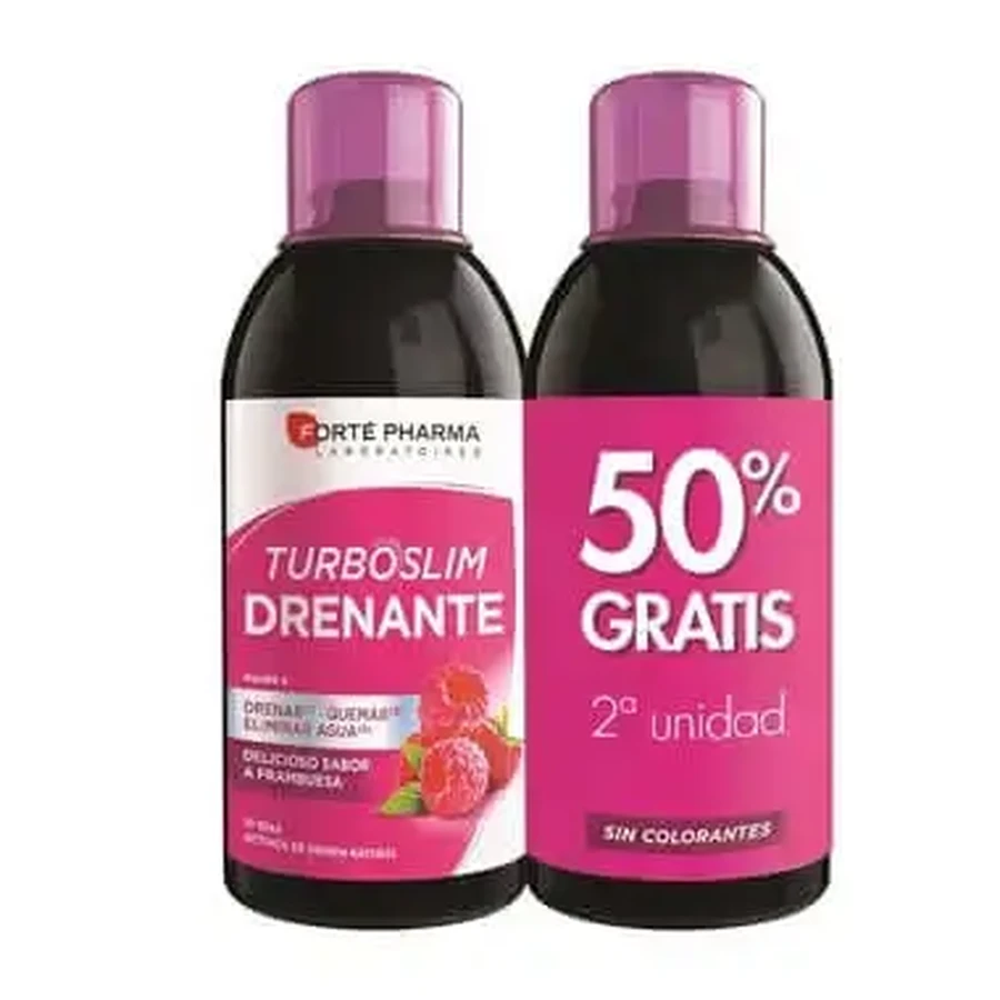 Forte Pharma DUPLO Slim DUPLO Slim малиновый дренаж 2х500 мл: цены и характеристики