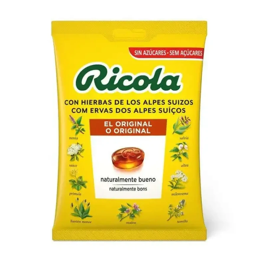 Ricola Швейцарські трави пакетик 70г: ціни та характеристики