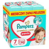 Набор Pampers Premium Care Pants, подгузники размер 7, 15+ кг, 2 x 80 шт.