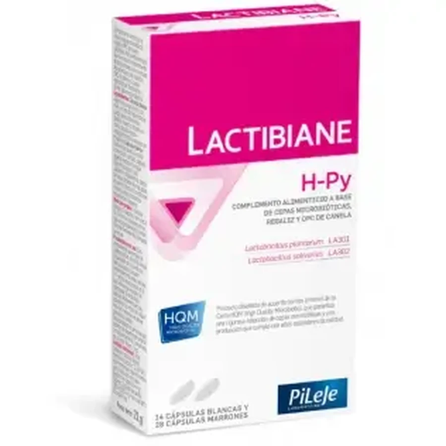 Pileje Lactibiane H-Py 14 мягких капсул + 28 коричневых капсул: цены и характеристики