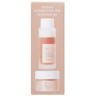 Набір для догляду за шкірою обличчя Dr.Ceuracle Vegan Kombucha Beginning Set з комбучею, веганський 2 в 1