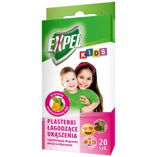 Пластир заспокійливий від укусів Expell Kids, 20 шт.