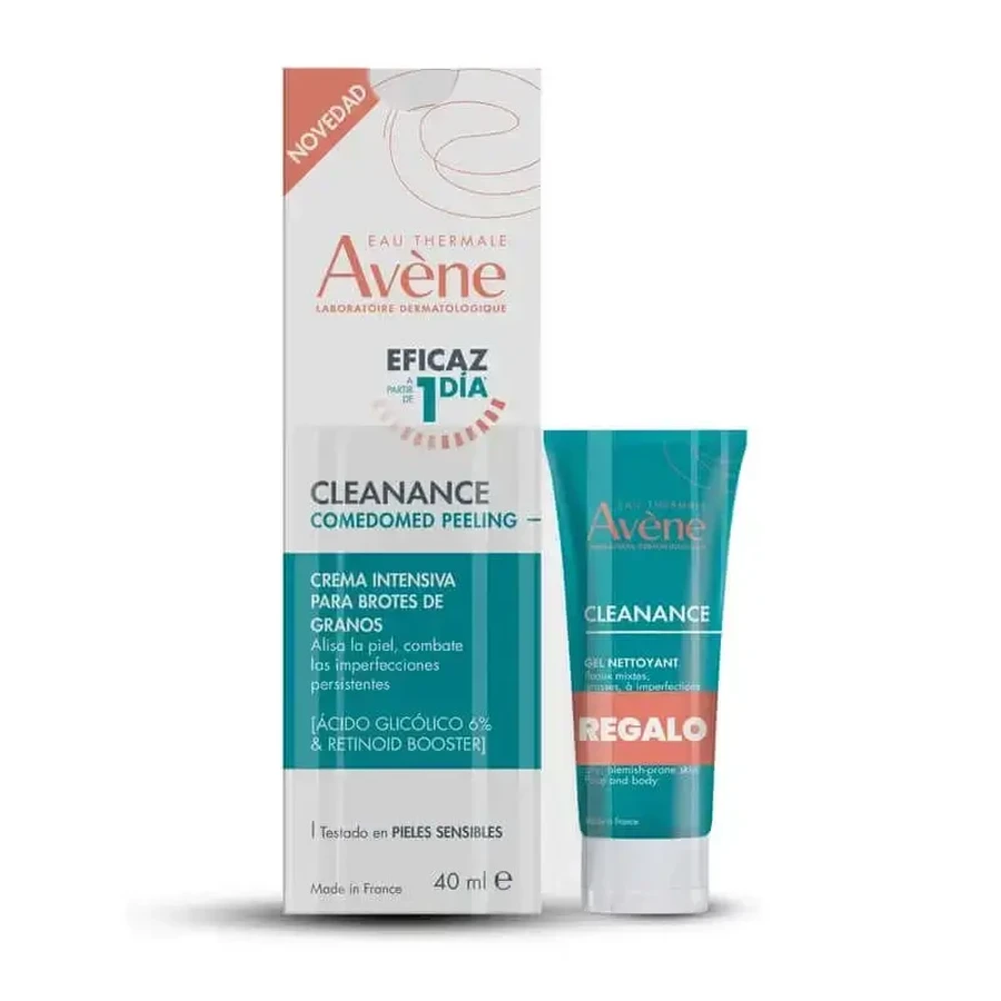 Avene Cleanance Comedomed Peeling 40 Ml + Cleanance Cleansing Gel 15 Ml: цены и характеристики