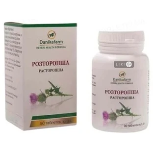 Розторопша Даніка таблетки 0,4 г, №90